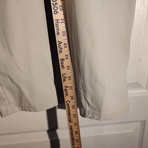 Lululemon ABC pants mens 38 38x30 beige straight leg active performance stretch - Picture 5 of 8